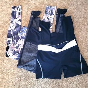 Lot of athletic leggings